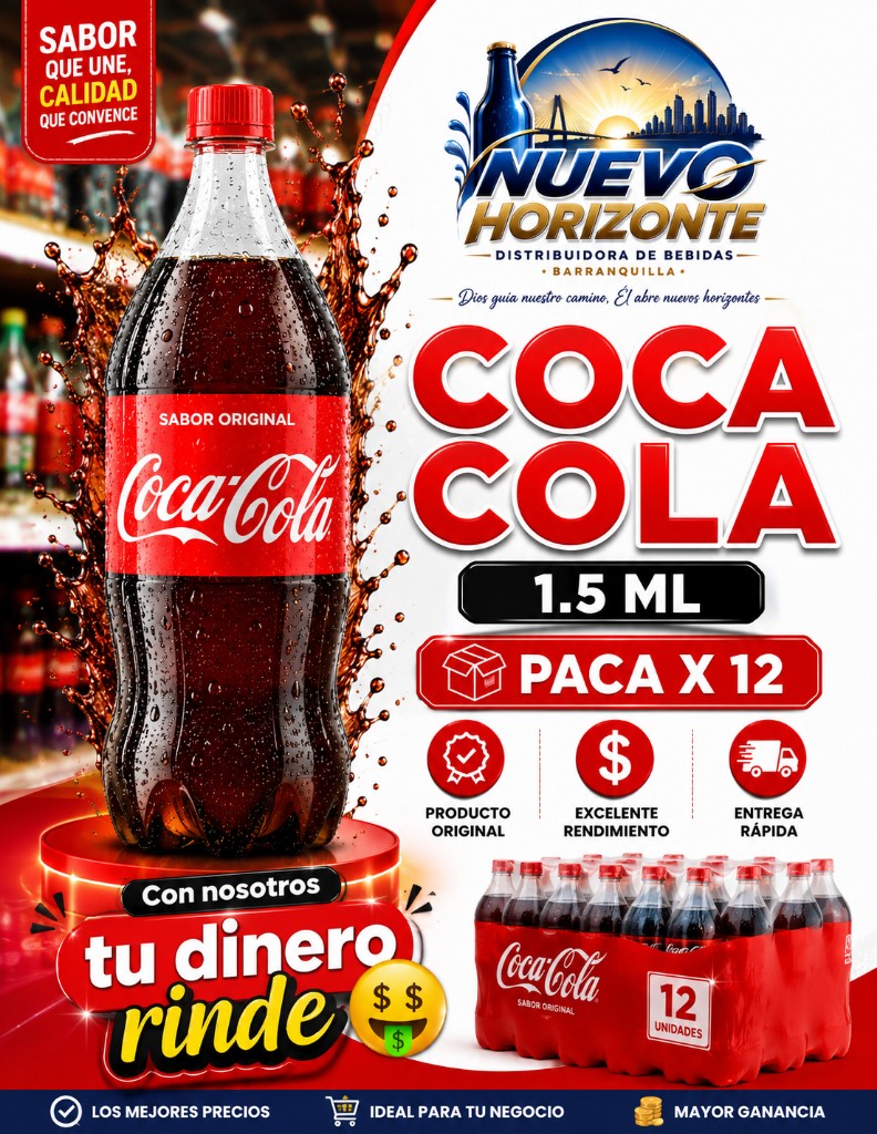 Coca-Cola original 1.5L x 12 und