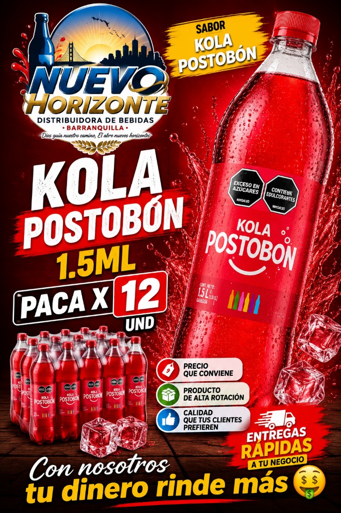 Kola Postobon 1.75 L X 12 und