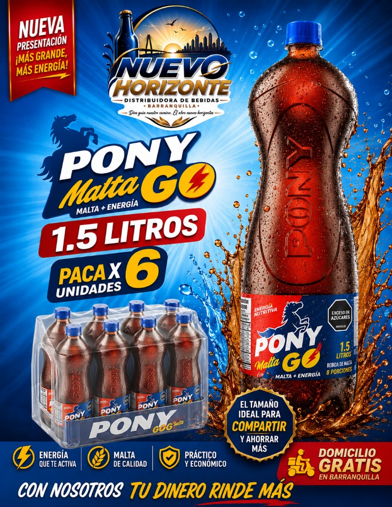 Pony Malta GO 1.5L x 6