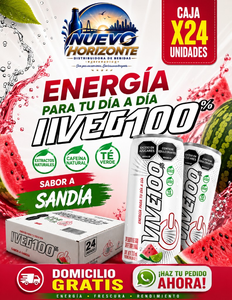 VIVE100 sandia 310ml