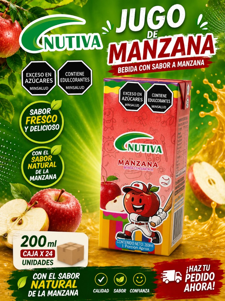 Zumo nutiva tetra 200 ML x 24 und