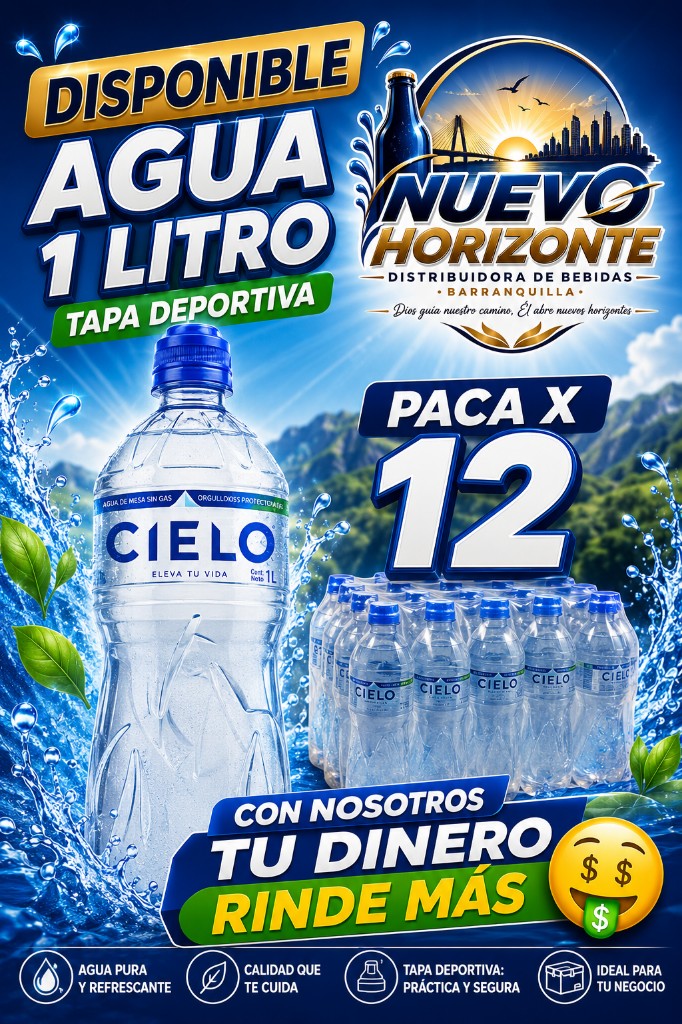 Cielo agua 1L