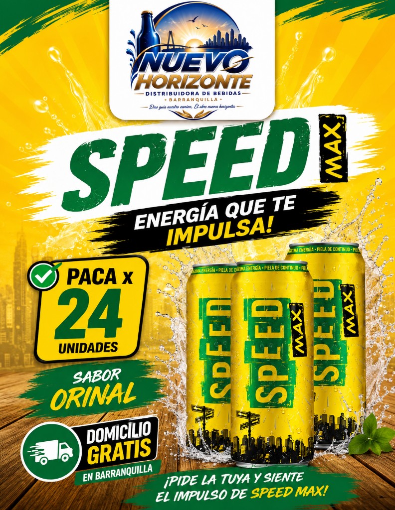 Speed Max original lata x 24