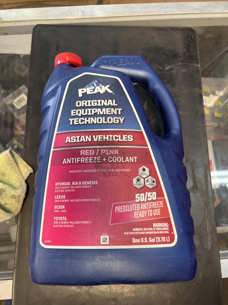 Peak Refrigerante Rojo/Rosado 50/50 Gl