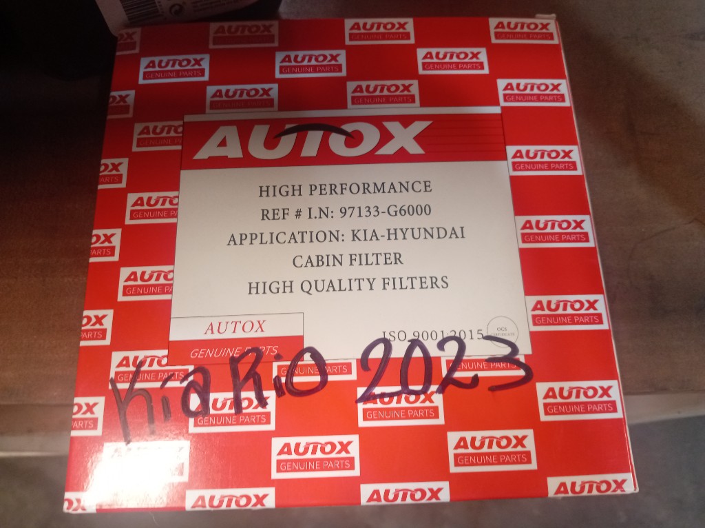 Autox Filtro de cabina kiario 2023