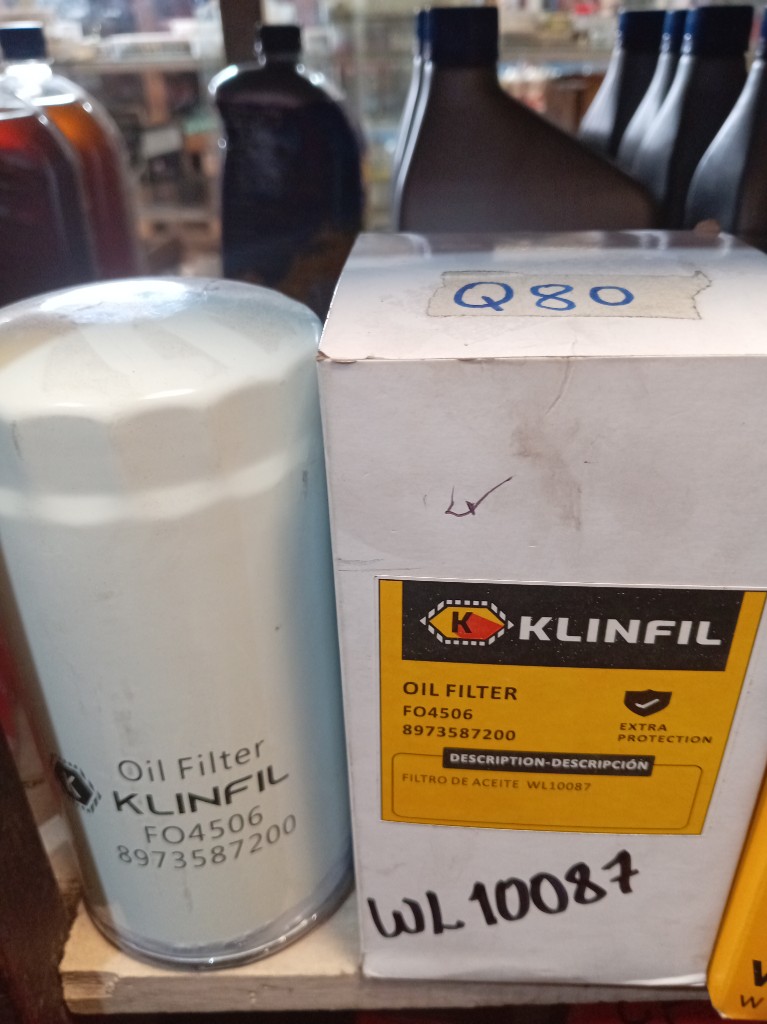 Klinfil filtro de aceite wl 10087
