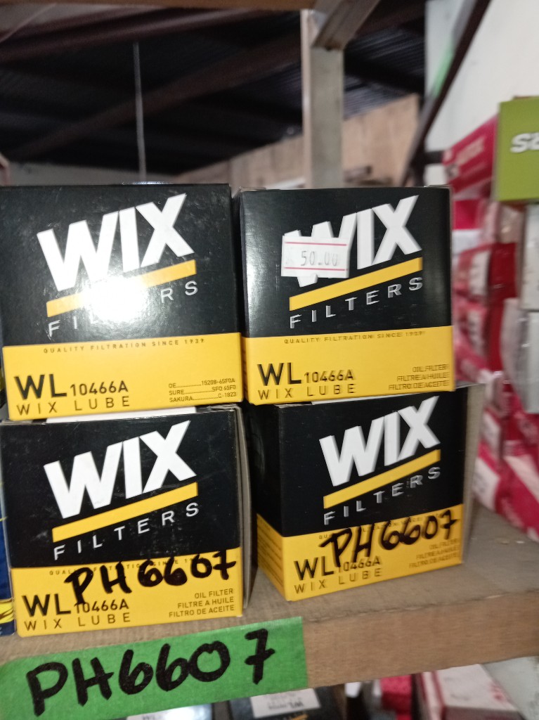 Wix h filter pH 6607