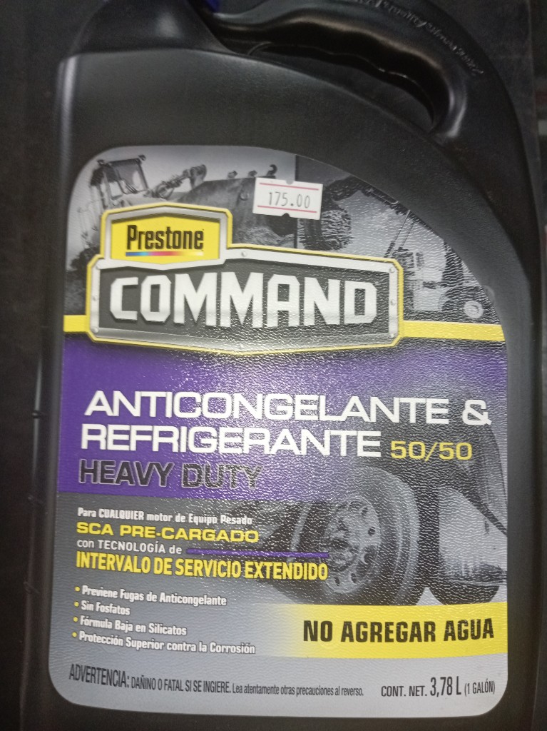 refrejerante 50/50 comand