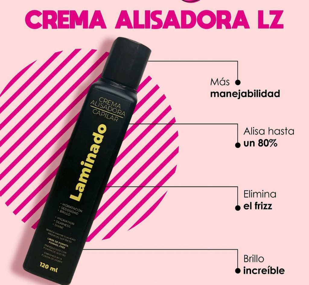 Crema alisadora laminado