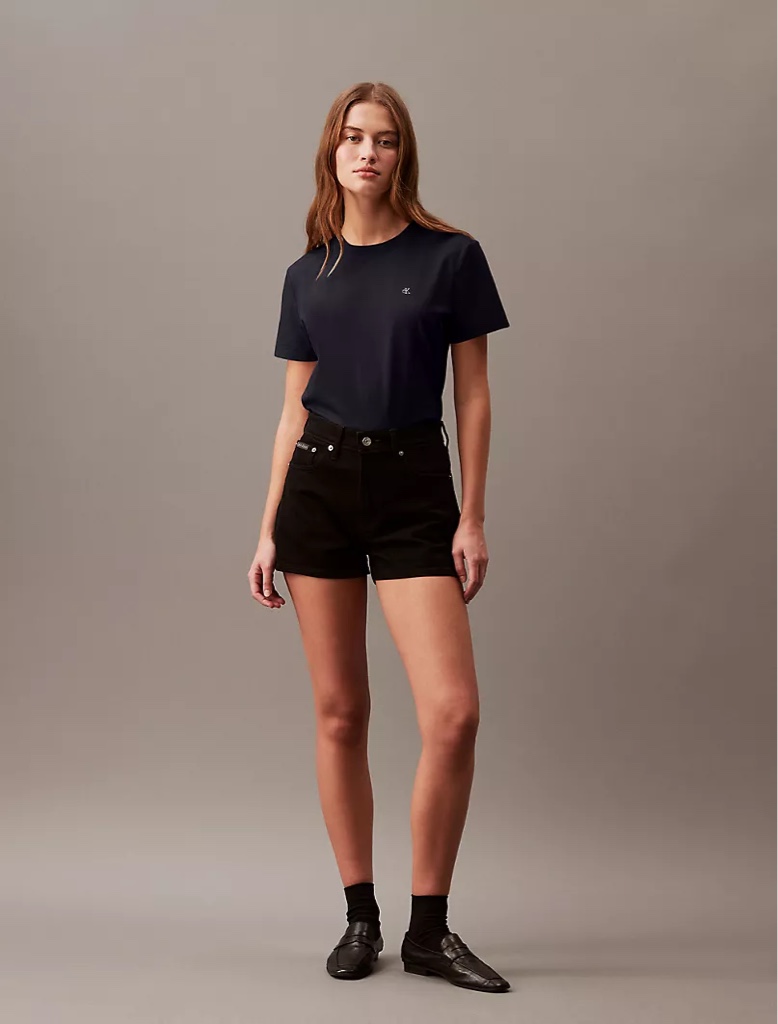 Remera Calvin Klein Negra Básica