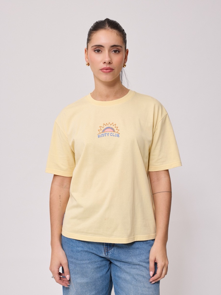 Remera Rusty Solat Amarillo