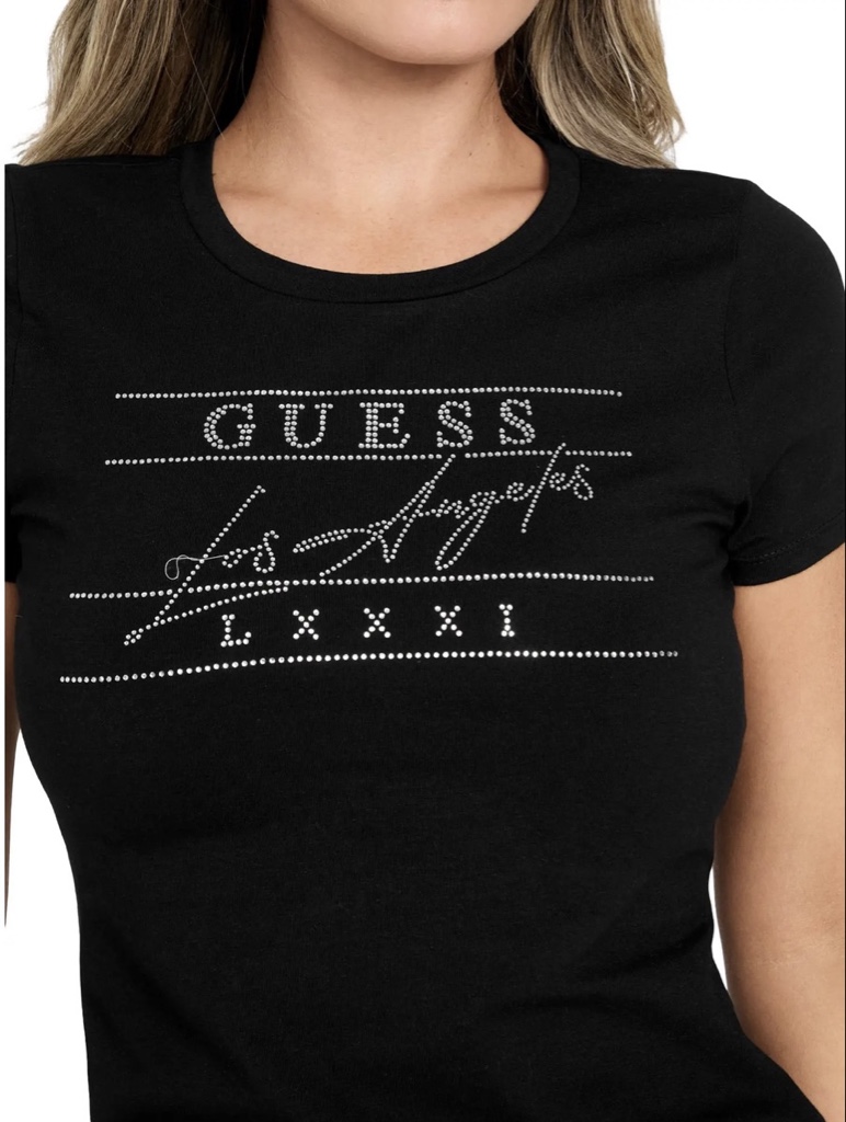 Remera Guess Negra