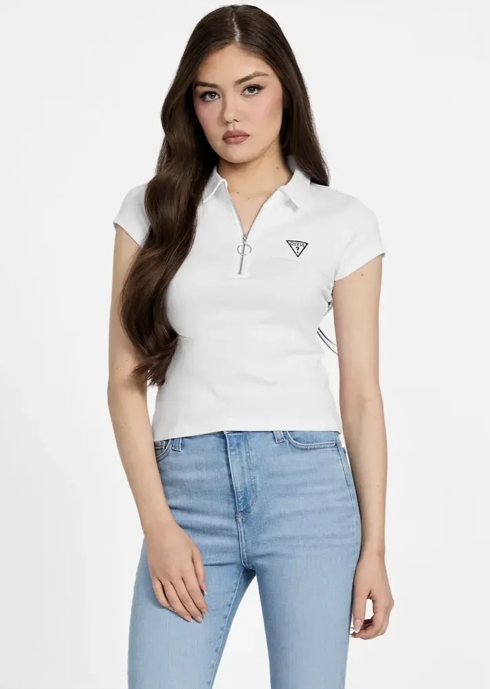 Remera Guess Blanca S