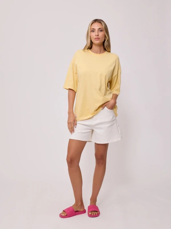 Remera Rusty Nessa Amarillo