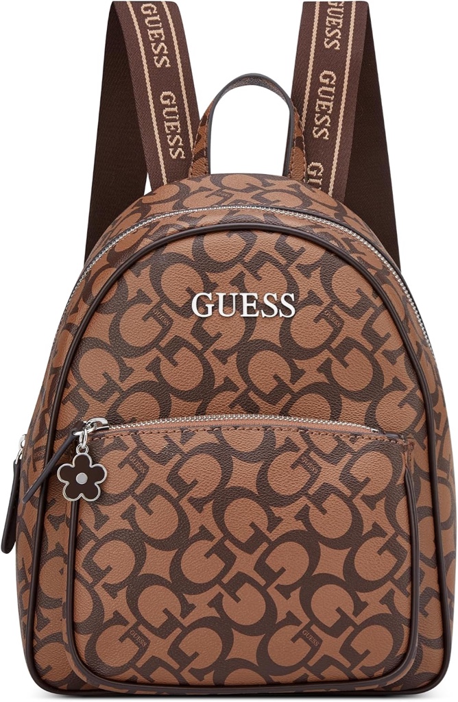 Mochila Mini Guess Nessa Marrón