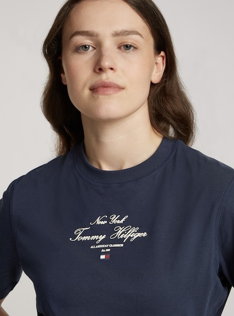 Remera Tommy Hilfiger Azul Marino S