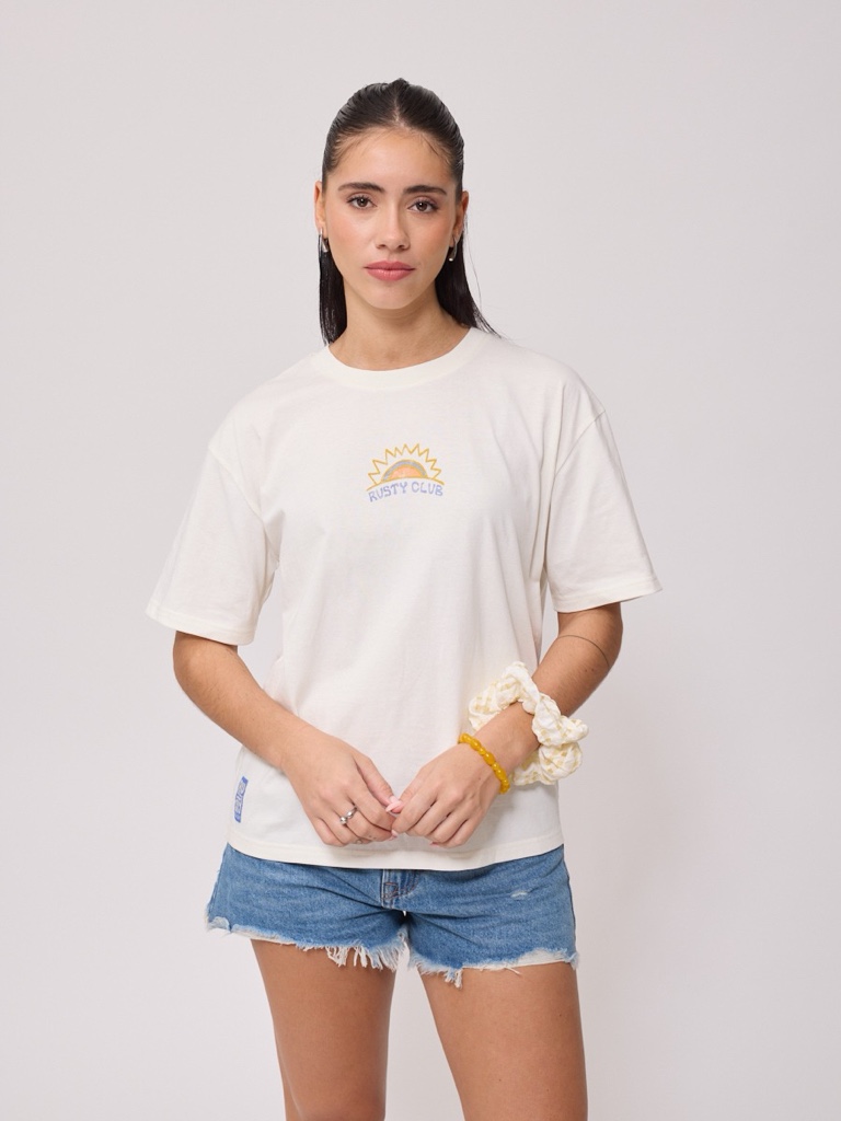 Remera Rusty Takila Blanco