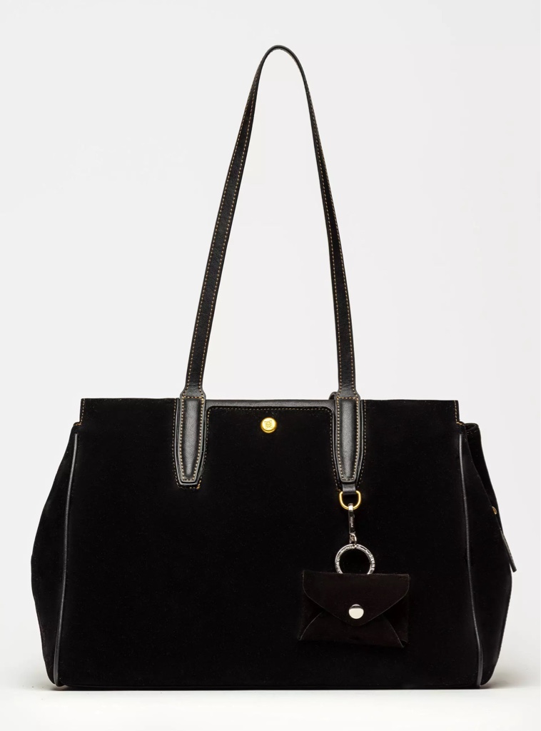 Bolso Prüne Paddock Gamuza Negra