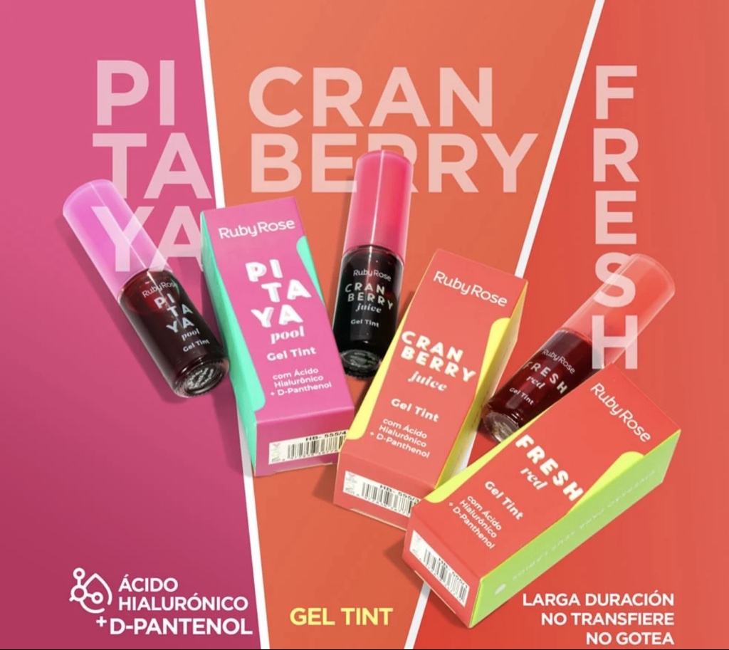 Ruby Rose Gel Tinta