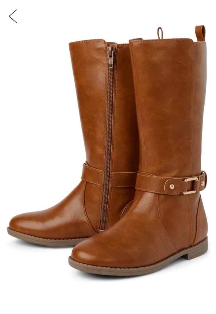 Botas cafe altas Children's Place talla 1