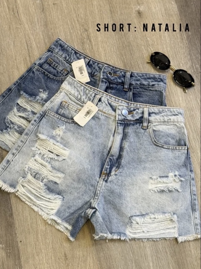 Short clásico denim