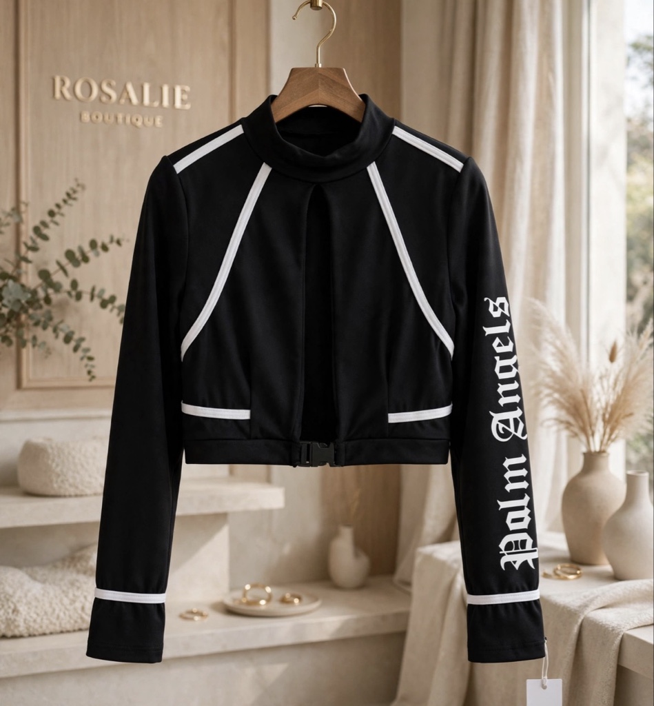BLUSA CORTA MANGA LARGA