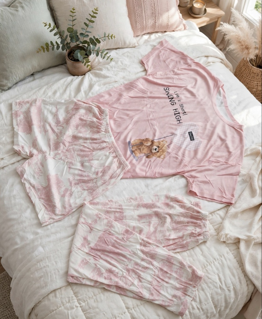 PIJAMA ROSA SOL