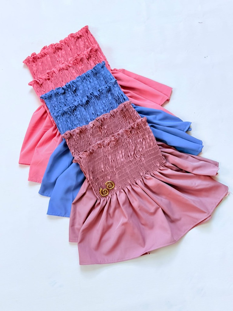 Blusa arrunchis estampada