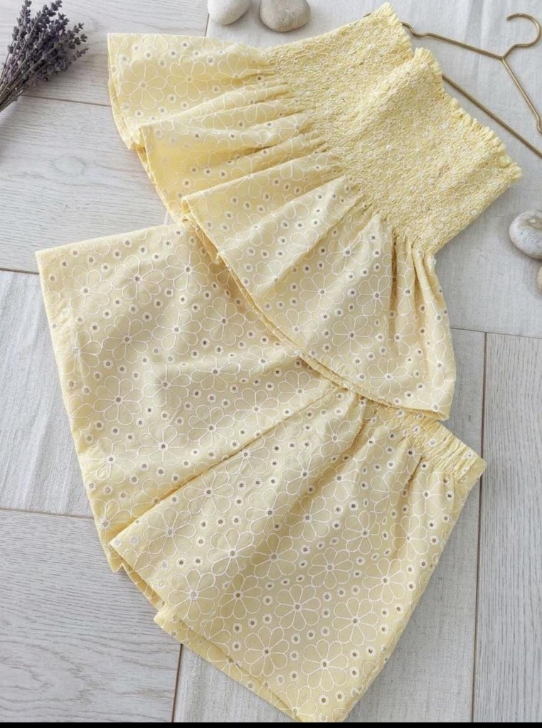 Conjunto de ojalillo 2 piezas