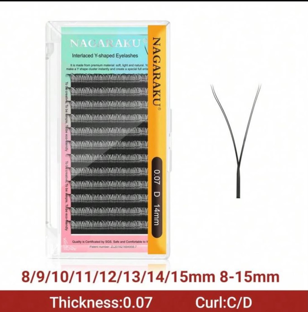 NAGARAKU pestañas 0.07 D YY