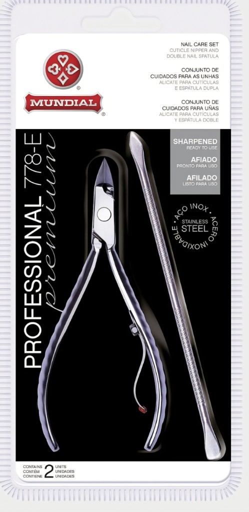Mundial kit alicate 778-E acero inoxidable