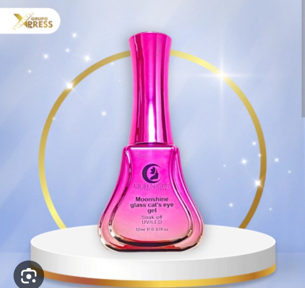 Queennail Moonshine  esmalte ojo de gato  surtido