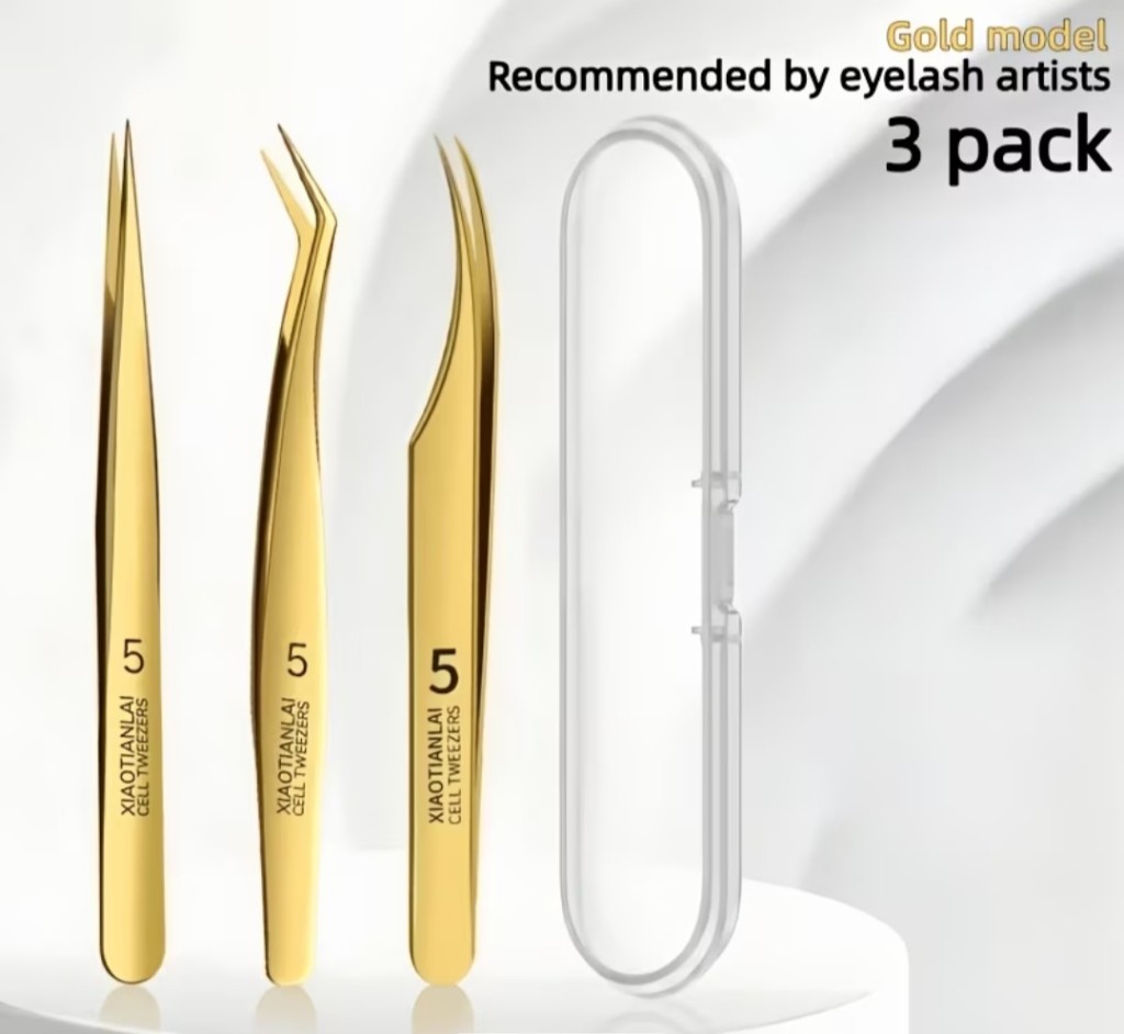 pinzas doradas 3 pack