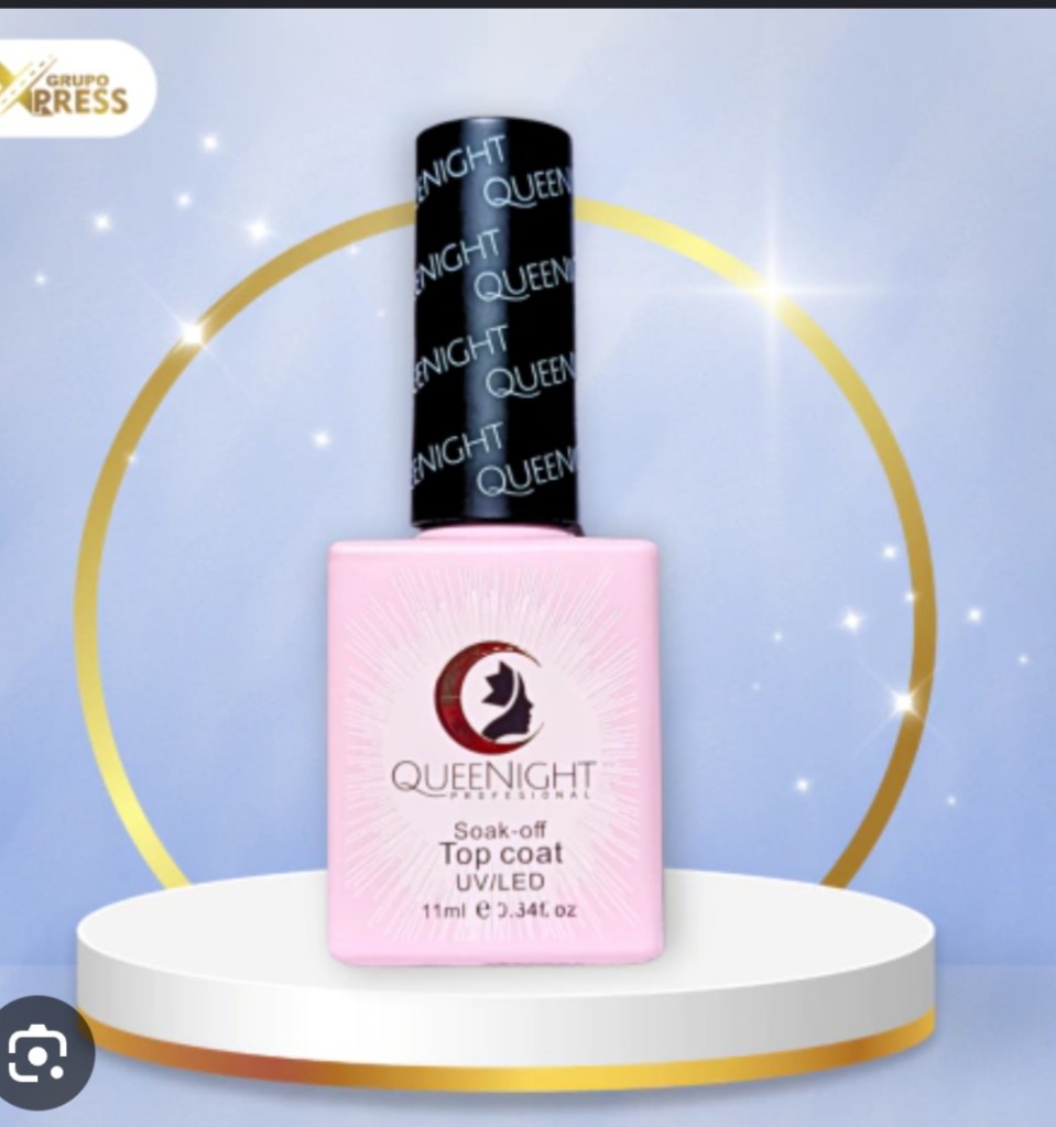 Queenight top y base coat esmalte
