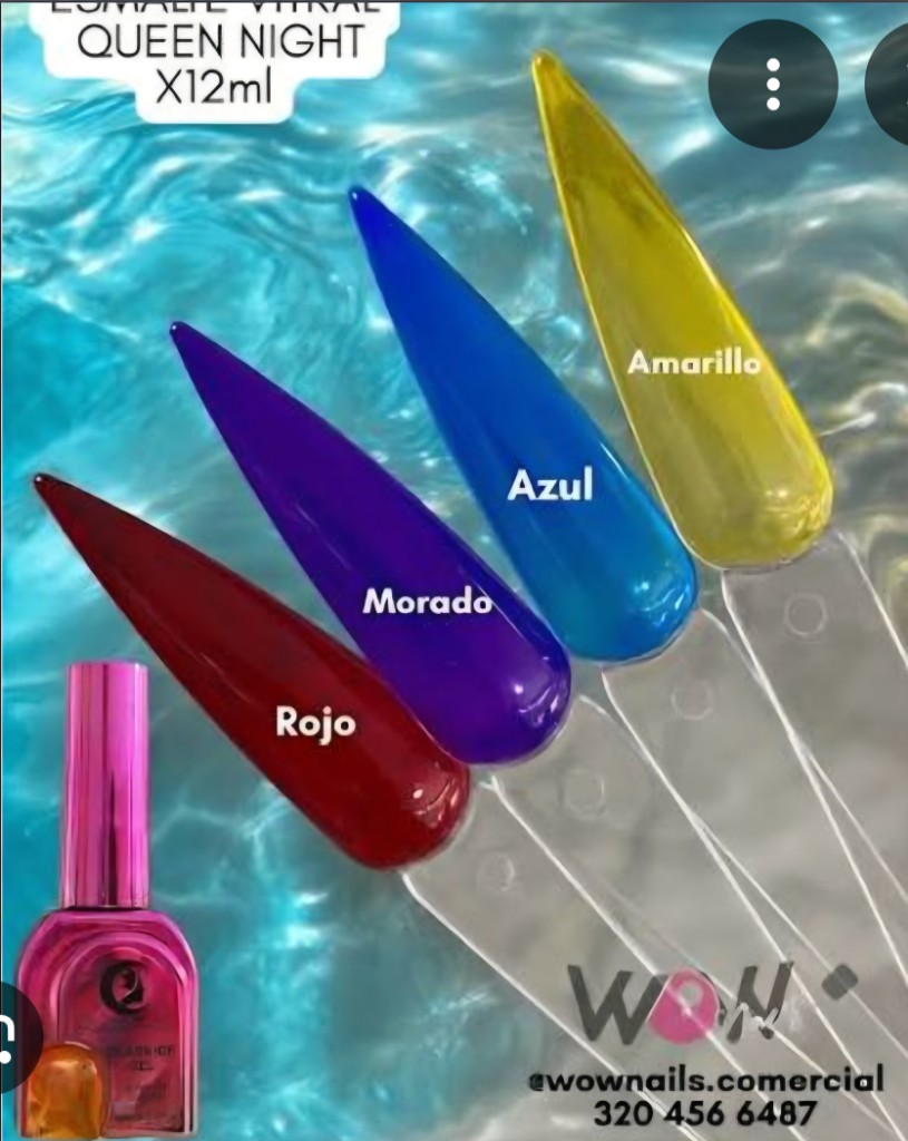 Esmalte semipermanente vitral
