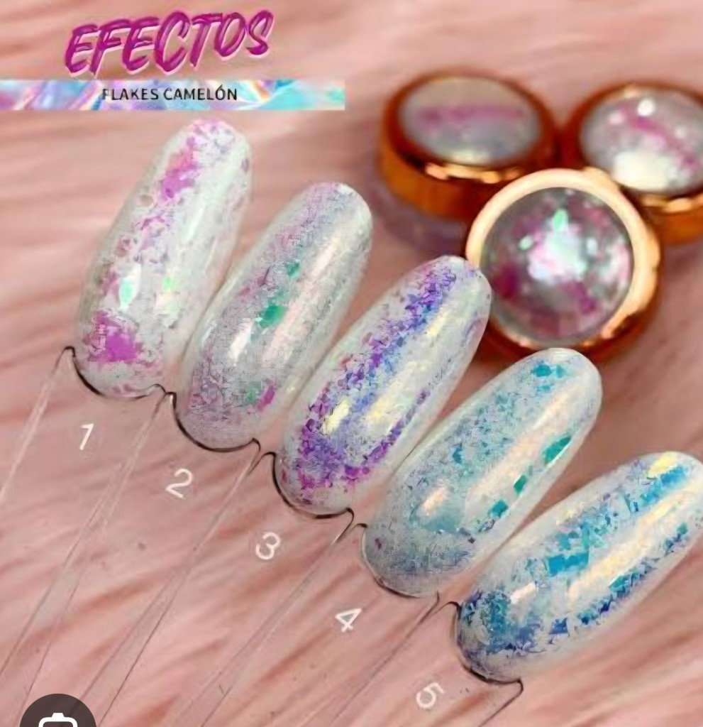 Decoracion Flakes tonos surtidos
