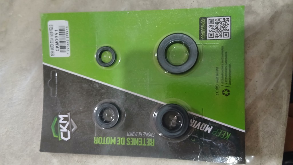 Reten de motor titan 150