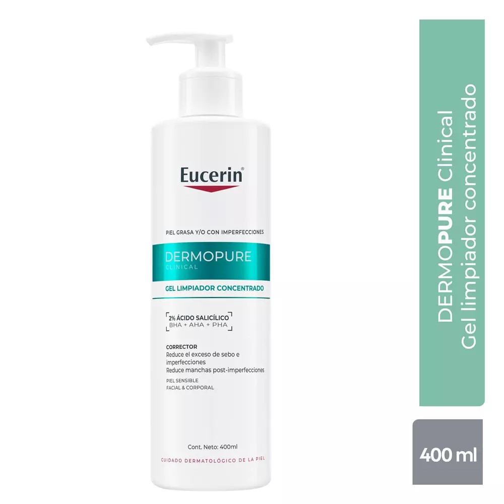 Gel Limpiador Concentrado Eucerin Ácido Salicílico