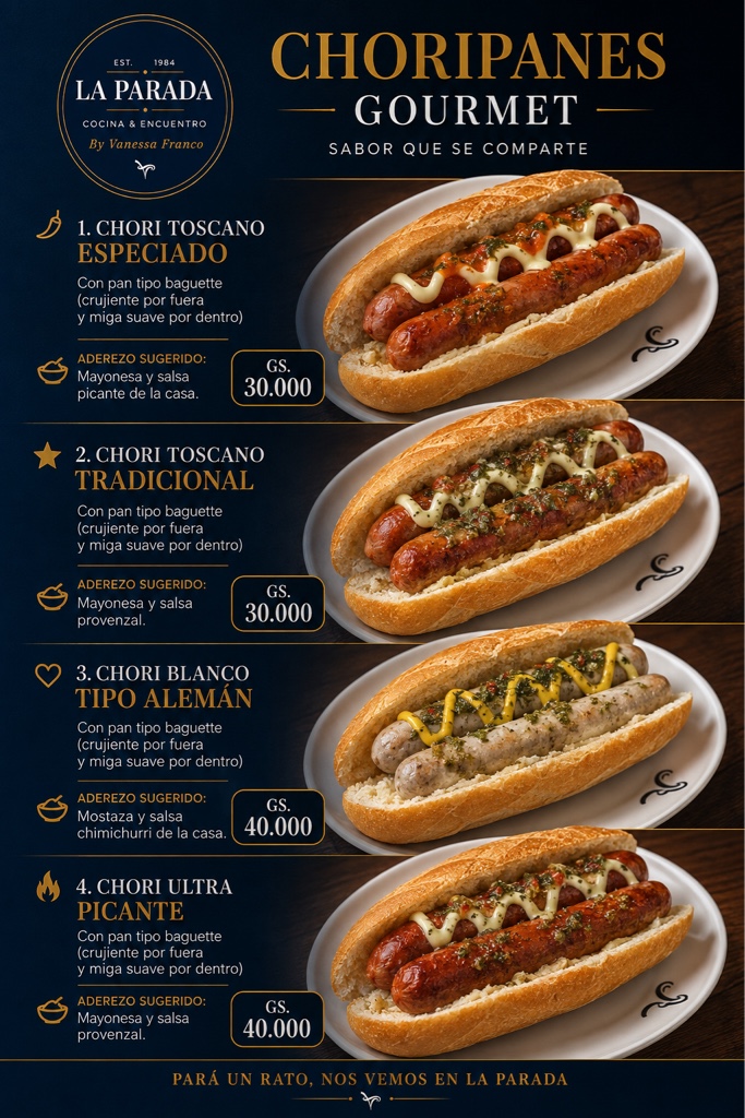 Chori Blanco Tipo Alemán