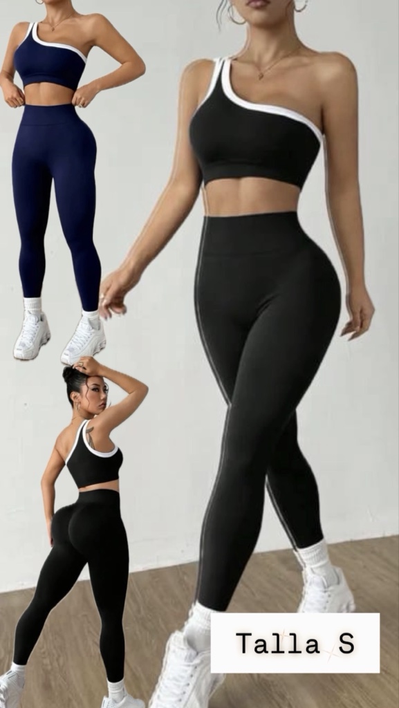 Sets top unihombro y leggins