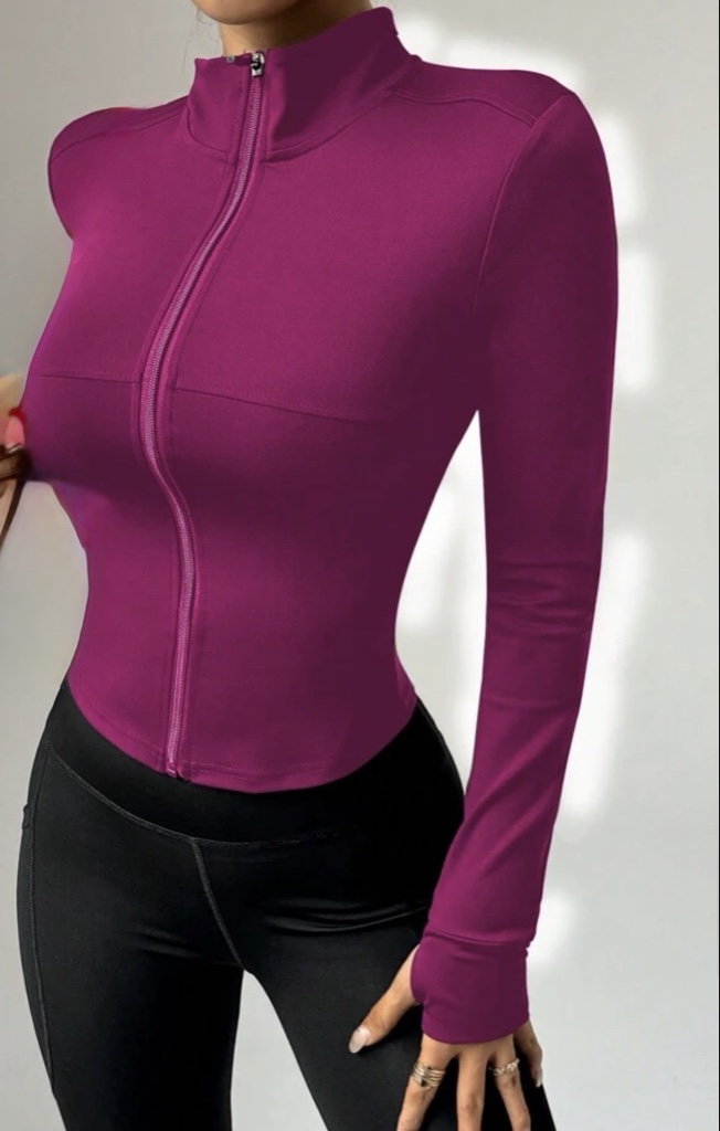 Chaqueta magenta