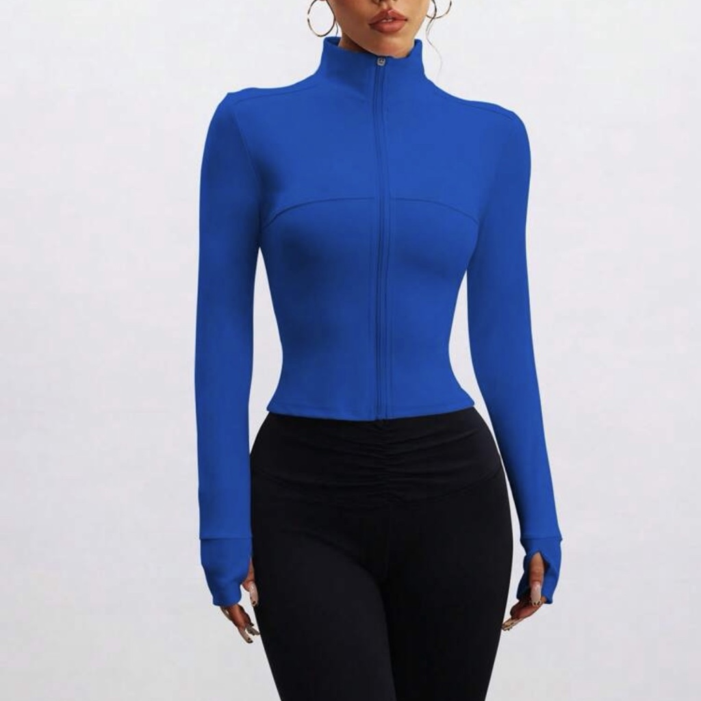 Chaqueta  azul rey