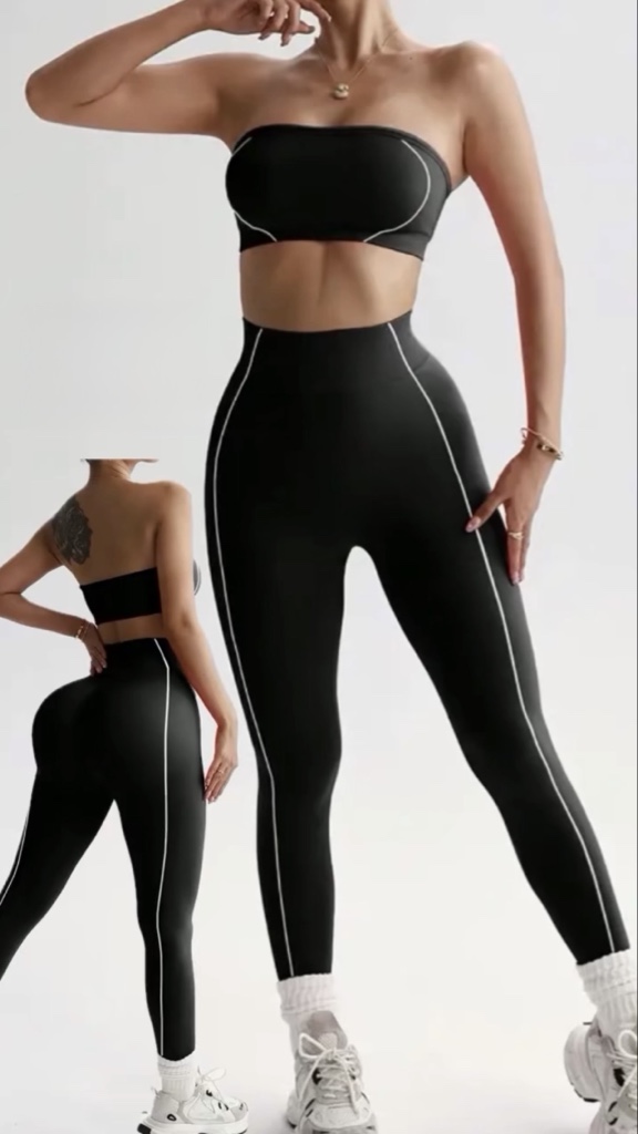 Sets de crop top y leggins