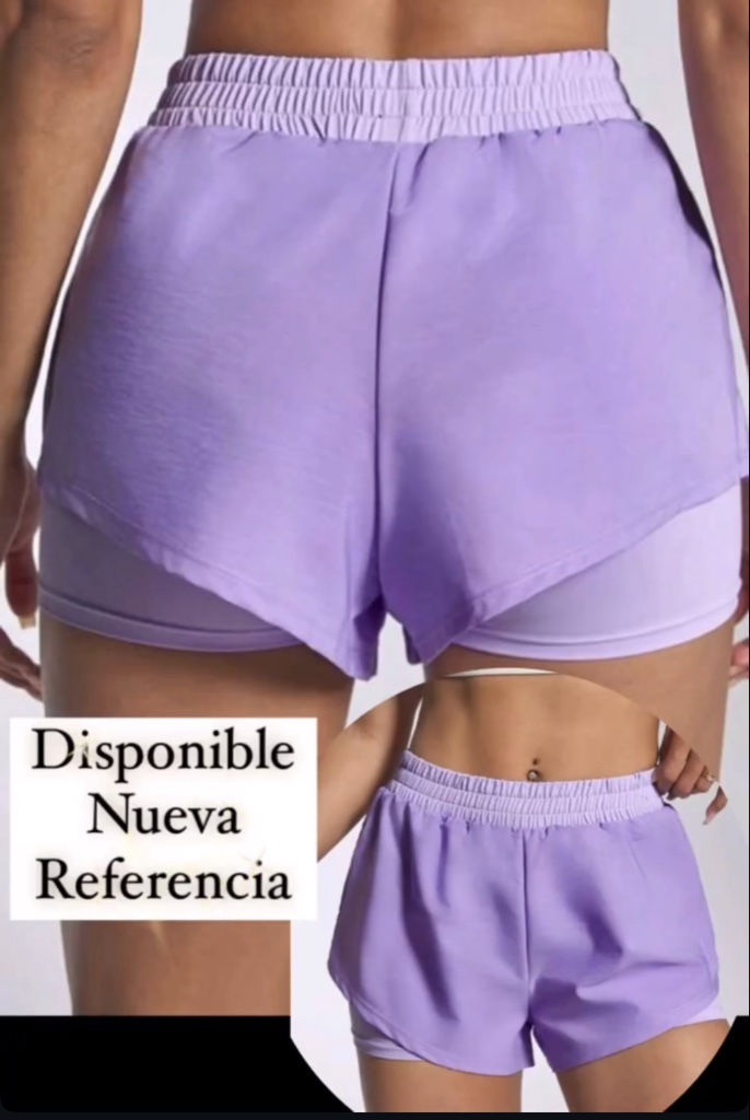 Pantaloneta lila