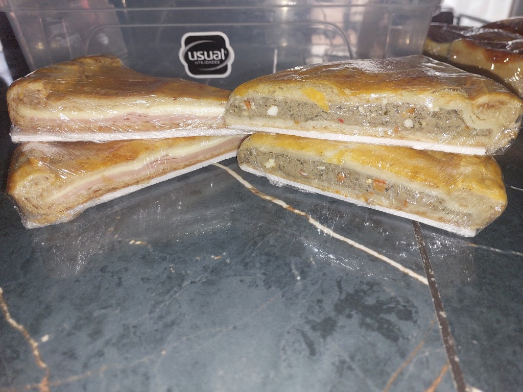 Torta salada porcion