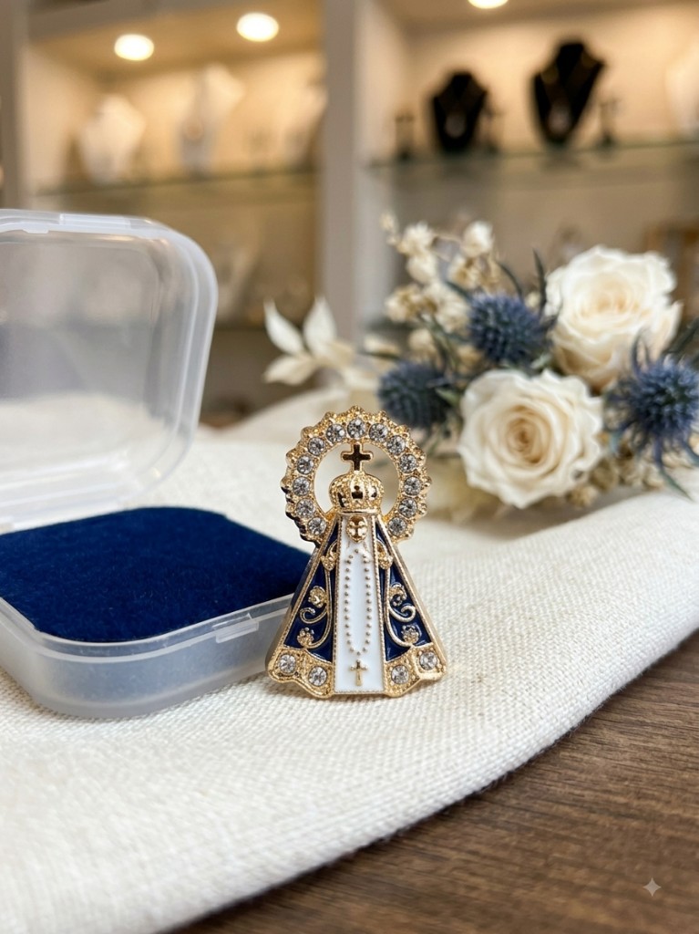Broche Nossa Senhora Aparecida