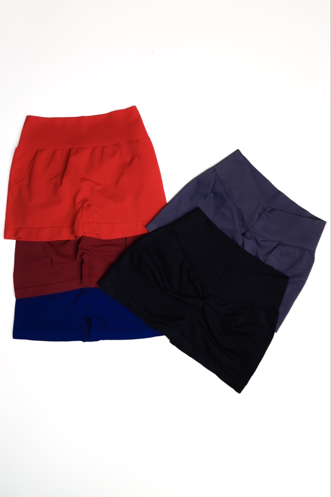Short deportivo con push up V