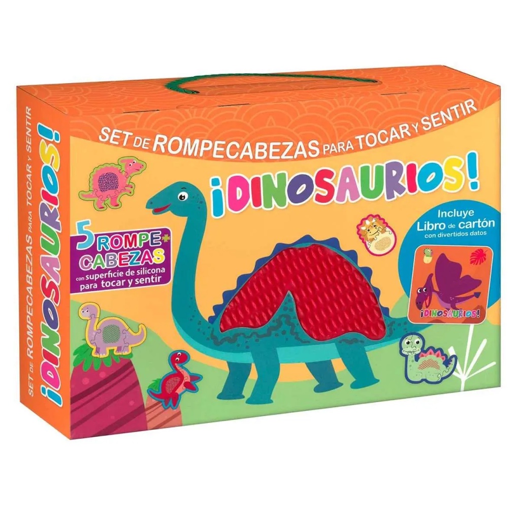 Rompecabezas para tocar y sentir - Dinosaurios