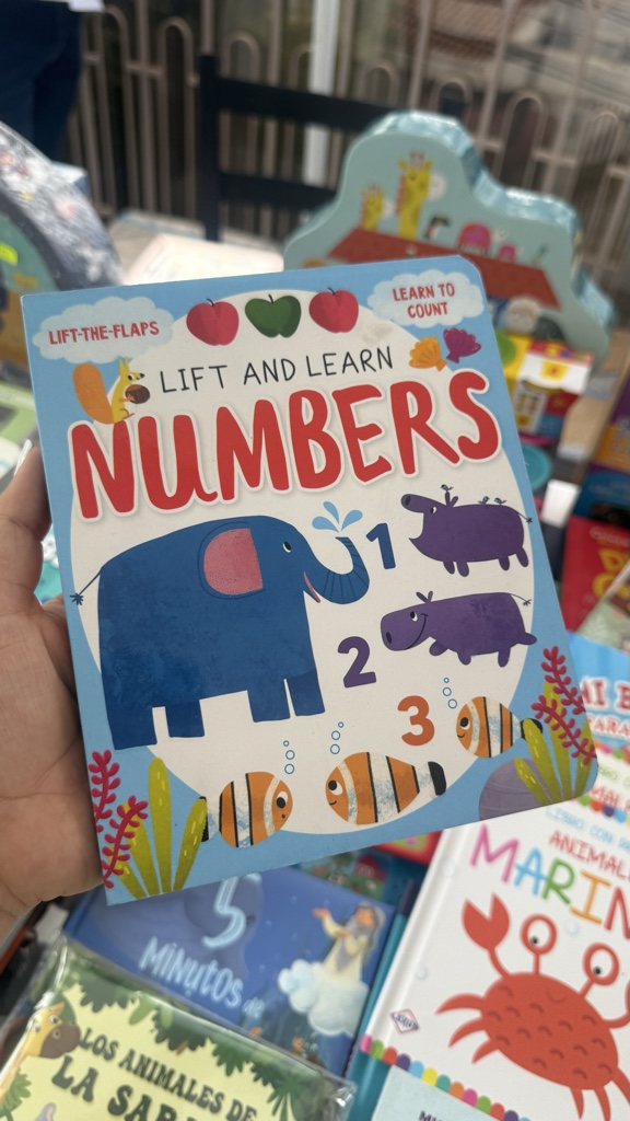 Lift and learn Numbers