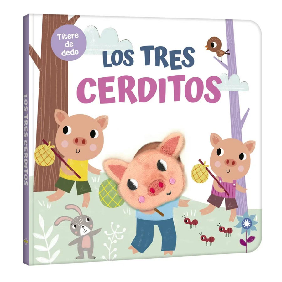 Títere de dedo - Los tres cerditos